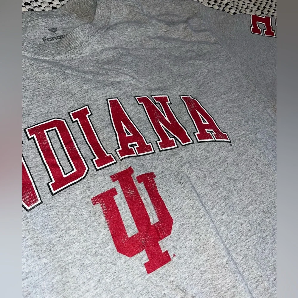 Fanatics Indiana University Heathered Long Sleeve T-shirt - Picture 6 of 7